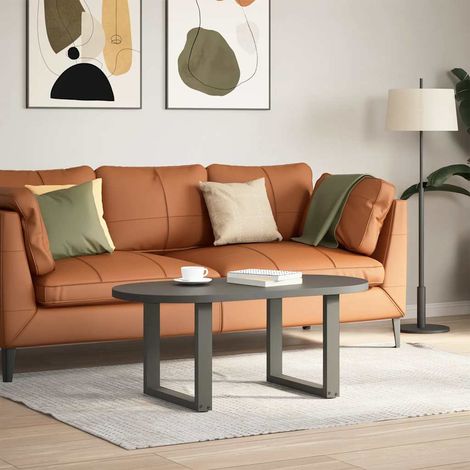 Maison Exclusive - Couchtischbeine U-Form 2 Stk. Anthrazit 50x(42
