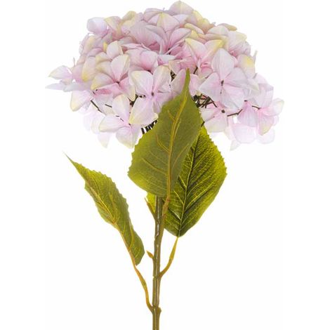 Giant Hydrangea Artificial Flower - Plastic - L36 x W36 x H115 cm - Pink