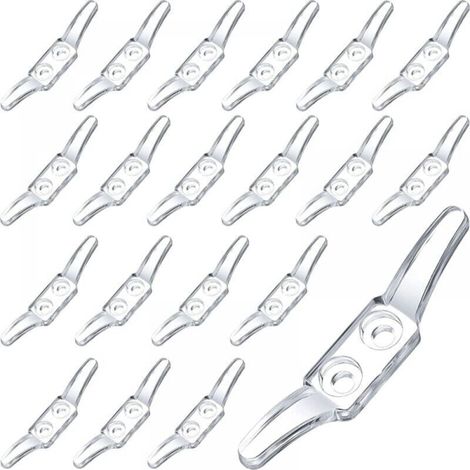 20 attaches de sécurité pour cordon de stores aveugles, attaches pour cordon de rideaux, attaches pour cordon de stores vénitiens, attaches pour cordons de rideaux et stores solaires destinées aux bur