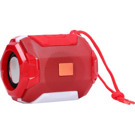 LED-Bluetooth-Lautsprecher mit bunten Lichtern, tragbarer kabelloser Lautsprecher, kreativer roter Bluetooth-Lautsprecher als Geburtstagsgeschenk (mit eingebautem Akku) (1/5)