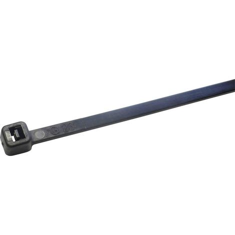 Wkk Abrazadera de cable 200 mm Negra Pack de 100 unidades