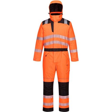 Combinaison d'hiver PW3 haute visibilité Orange/Noir XL - FR(50-52) - UK(40-41) (1/2)