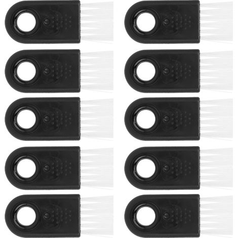 10pcs Brosse de Nettoyage Multifonction pour Rasoir Électrique, Outil de Nettoyage Anti-Résidus, Élimine Poils et Barbes, Lot de 10 (1/5)