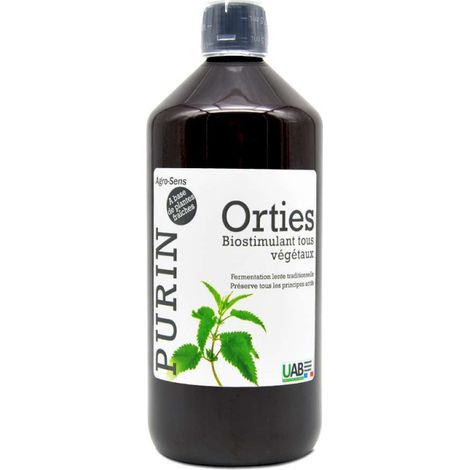 Purin d'orties - Concentré à diluer - 1 Litre (1/4)