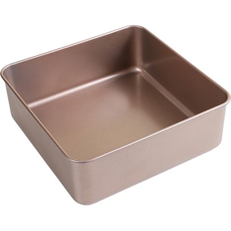1 Moule à gâteau acier carbone antiadhésif surface lisse cuisson uniforme rectangle 10 pouces pâtisserie maison (1/5)