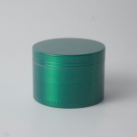Molinillo de hierbas, molinillo portátil de metal de aleación de zinc para hierbas secas, diámetro 50 mm - Oro rosa (1/5)