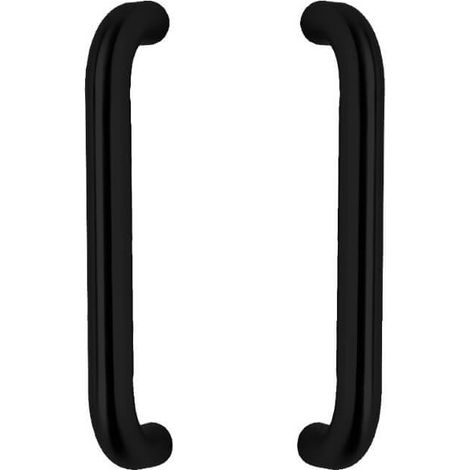 Poignées de porte en forme de U Gripon par paire noir - 0023.433312 (1/2)