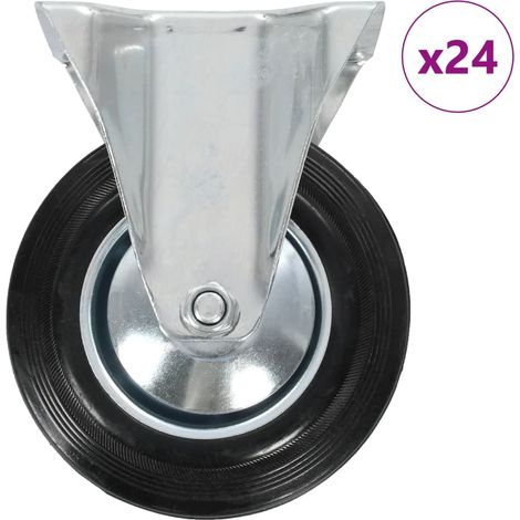 24 Stk. Bockrollen 160 mm