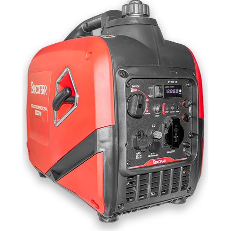 Bricoferr Generador Silencioso 2200 W 3,5 HP (1/4)
