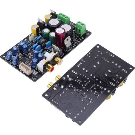 Carte décodeur DAC II2S, capacité 2200 µF, kit de montage semi-fini, composant électronique AK4490EQ (1/5)