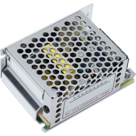 25W 100-240VAC LED-Netzteil, MS-25-5 wasserdichter Aluminium-Transformator, Schaltnetzteil für 5V-Lichtleisten, für den Innenbereich, robust und kompakt. (1/5)