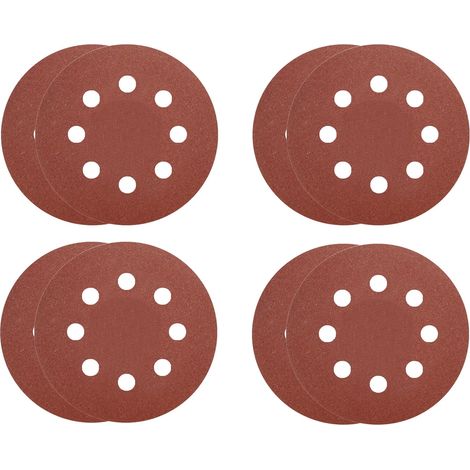 TOTAL Jeu disque abrasifs velcro TDWS7501-73 Ø180 mm (1/5)