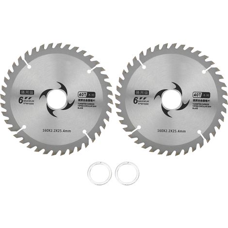 lames de scie universelles en alliage dur de 15 cm (6 pouces) et 40 dents pour le travail du bois. (1/5)