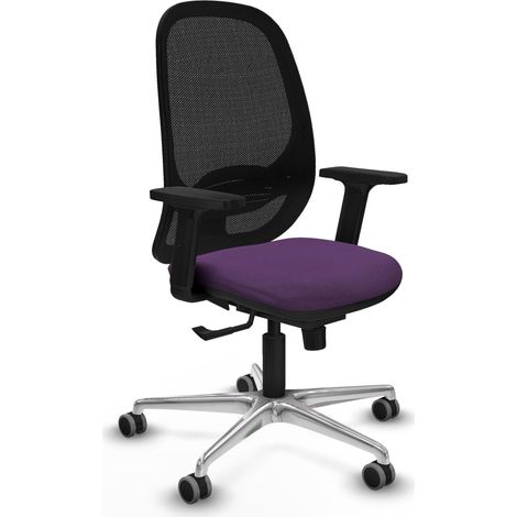 Silla de oficina piqueras y crespo Cilanco transparente aluminio (1/2)