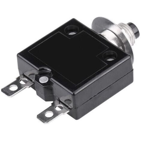 Disjoncteur 15A Interrupteur thermique de réinitialisation, Manual Reset Thermal Switch Circuit Breaker Over Current Overload Protector (1/4)