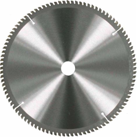 250 mm Kreissägeblatt mit 80 Zähnen – Für Aluminium und Kunststoffe – Sauberer, splitterfreier Schnitt – Kompatibel mit tragbaren Kreissägen (1/5)