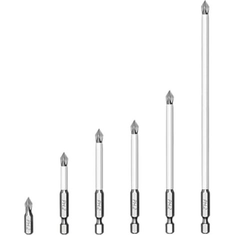 Jeu de douilles aimantées pour tournevis et perceuse, 6 pièces, embouts anti-dérapants, kit compact polyvalent pour automobile, mécanique et maintenance (1/5)