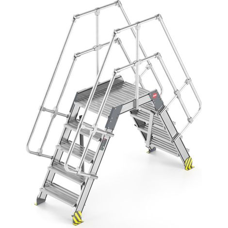 Hailo Überstieg stationär Neigung 45° Stufenbreite 600mm 6 Stufen (1/2)