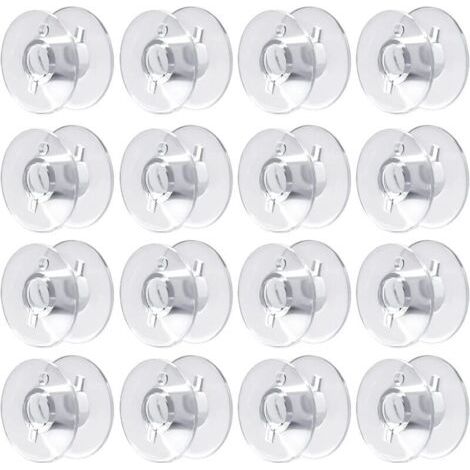 60 Pcs Canette Machine a Coudre Bobines pour Machine à Coudre Canette Plastique Canettes Machine à Coudre pour Brother Singer Kenmore Janome la Plupart des Machines à Coudre (1/4)
