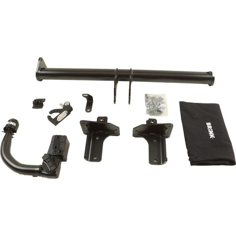 Attelage rotule démontable Brink + faisceau Trail-Tec universel 7 broches - MERCEDES-BENZ EQA (1/2)