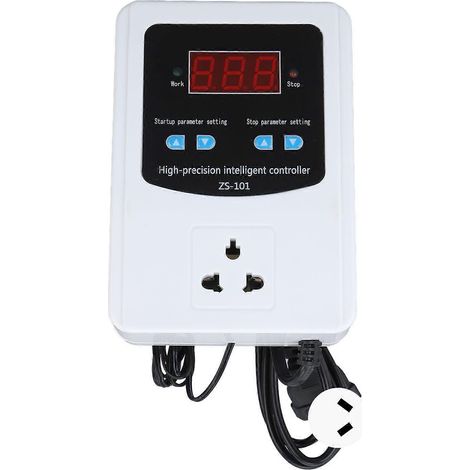 Digitaler Gewächshaus-Temperaturregler, 1500 W, Thermostat mit LCD-Anzeige, 10-A-Stecker (Australien), 220 V