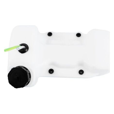 Réservoir D’Essence Blanc Compatible Débroussailleuse 40-5Bl en Plastique Résistant Anti-Vieillissement Accessoire Jardinage pour Tondeuse à Gazon et Tracteur Pièce de Rechange