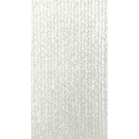 Ensemble De 12 Panneaux Décoratifs Effet Pierre Grattée 3D, Revêtement Mural Pu 8,6 M², 120X60X2,5 Cm, Blanc Albâtre (1/5)