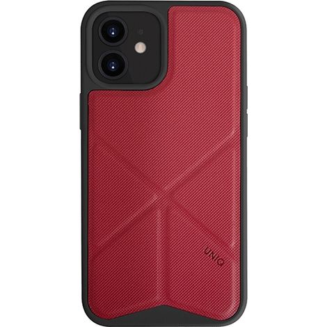 Funda Uniq Transforma para iPhone 12 mini 5.4 rojo/coral rojo (1/5)