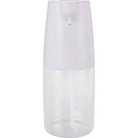 Dispenser di sapone automatico, 4 velocità, capacità regolabile di 450 ml, lampada LED IPX7, resistente alla pioggia, ricaricabile, montaggio a parete per schiuma da cucina. (1/5)