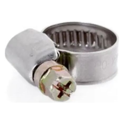 Collier de serrage à filetage hélicoïdal pour tuyaux de 7 mm - Sécurité maximale, installation facile, matériau durable pour restauration et gastronomie, taille 10-16 mm, connexion fiable anti-fuites