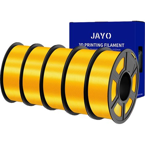 Filamento per stampante 3D, diametro 1,75 mm, stampa liscia, SILK 5LG (1/2)