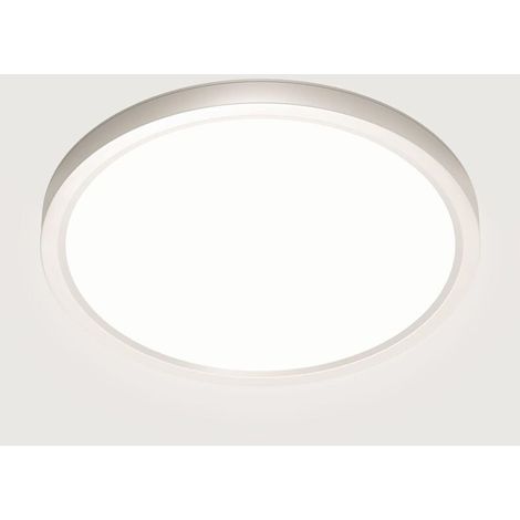 Plafonnier LED, Luminaire Plafonnier 28W 4500K, Lampe de Plafond LED Moderne Salle Blanc Neutre, Imperméable IP44, 22CM, Applicable à Salle de Bain, Chambre, Cuisine, Salon, Balcon, Couloir [Classe én (1/4)