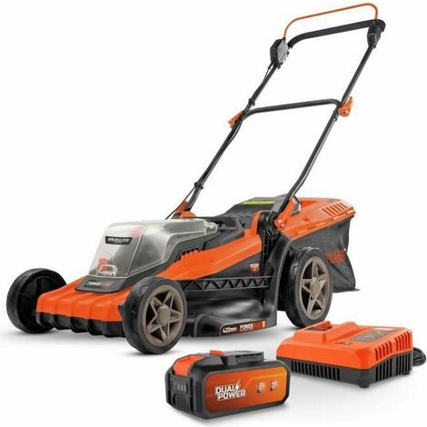 Dual-Power Powdpglws2 Rasenmäher grün 42 cm (1/3)