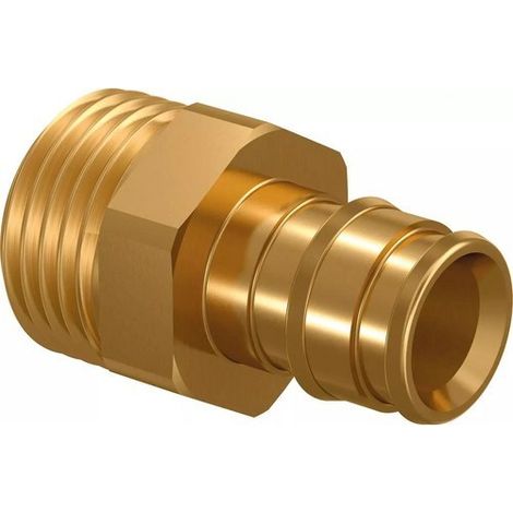 UPONOR Racor Fijo Macho Q&E Ø 25x3/4' Latón (10478