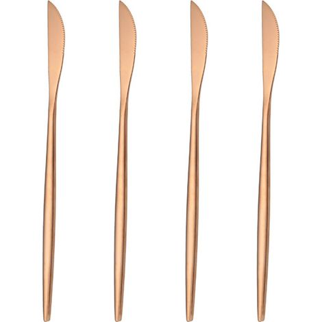 Ensemble Couverts Acier Inoxydable - Finition Miroir - Pour Maison Et Restaurant - Set 24 Pièces (1/5)
