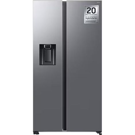 Side by Side Samsung RS70F65KETE SpaceMax Twin Cooling Plus 634L Inox