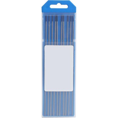Elettrodi tungsteno lantanio 2% TIG colore BLU azzurro 10 pz Ø 1,6 mm (1/2)
