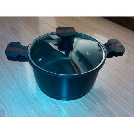 Faitout - PRADEL - FAITOUT PRADEL - 28 cm - Tous feux (dont induction) - Poignées amovibles