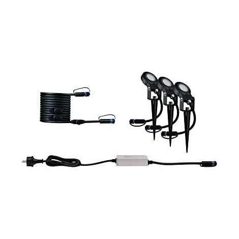 Paulmann Plug & Shine Sting luminaria exterior antracita