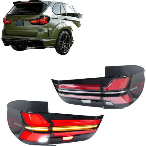 Fanali posteriori a LED, 35W, 12V, 3400LM, impermeabili, compatibili con modelli SUV di lusso dal 2014 al 2018. (1/5)