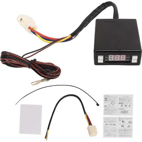 Temporizador automático Turbo con pantalla digital LED, programable, universal, protección contra fallos de turbo para modificación YEMAA (1/5)