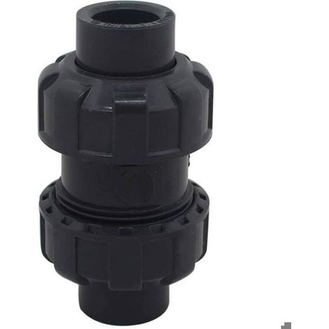 Clapet anti retour a boule 20 25 32 40 50 63mm clapet piscine clapet antiretour anti refoulement pvc vanne soupape anti retour ( (1/5)