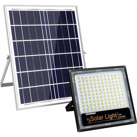 Solar Floodlight 100W LED Waterproof Super Bright Outdoor Garden Household Lighting (1/4)