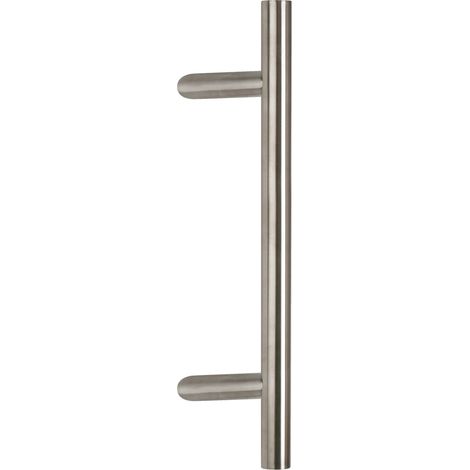 MANIGLIONE INOX SATINATO ART. K030 INTERASSE 35CM LUNGHEZZA 50CM (1/2)