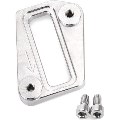 Vehicle modification: Welded bracket for air flow meter base for LS3 and LS7 engines.