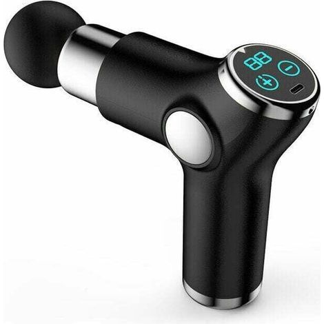 Pistolet de massage pour le sport – Appareil de massage corporel portable parfait pour massage et relaxation après une séance de sport. Un pistolet massage pour soulager douleur musculaire - (1/4)