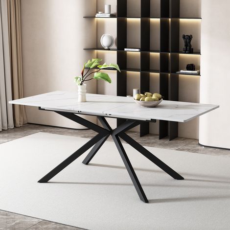 Mesa comedor extensible MDF 150/180x70 cm OKMYHOME (1/5)
