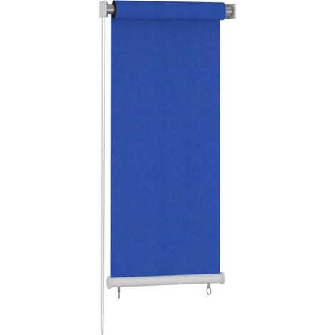 Maison Exclusive - Tenda a Rullo per Esterni 65(L)x140(A) cm Blu HDPE (1/5)