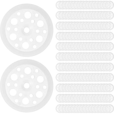 200 0Pcs 0Rondelles 0Plates 0en 0Plastique, 0Rondelle 0pour 0Isolation 0Discs 046mm, 0Rondelles 0en 0Mousse 0pour 0Fixation 0et 0le 0Support 0de 0Panneaux 0Isolants