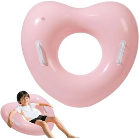 Bouées flottantes en forme de cœur pour piscine Articles de sport et de loisirs pour filles, fête prénatale, mariage, fiançailles, remise de diplômes (1/5)